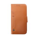 Rvelon iPhone 14 Pro Max Fodral Utfällbart Kortfack Brun