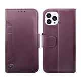 Rvelon iPhone 14 Pro Max Fodral Utfällbart Kortfack Lila