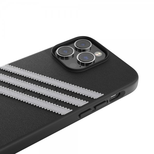 Adidas iPhone 14 Pro Max Skal 3 Stripes Snap Case Svart Vit
