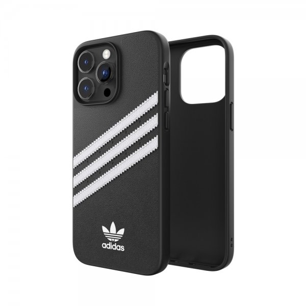 Adidas iPhone 14 Pro Max Skal 3 Stripes Snap Case Svart Vit