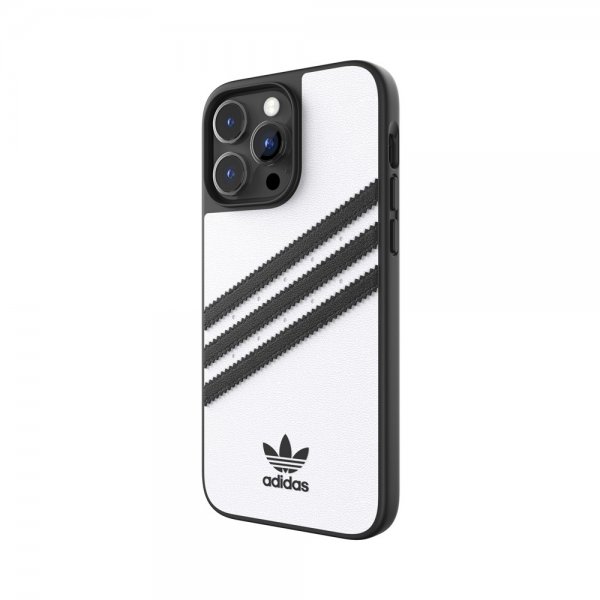 Adidas iPhone 14 Pro Max Skal 3 Stripes Snap Case Vit Svart