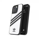 Adidas iPhone 14 Pro Max Skal 3 Stripes Snap Case Vit Svart