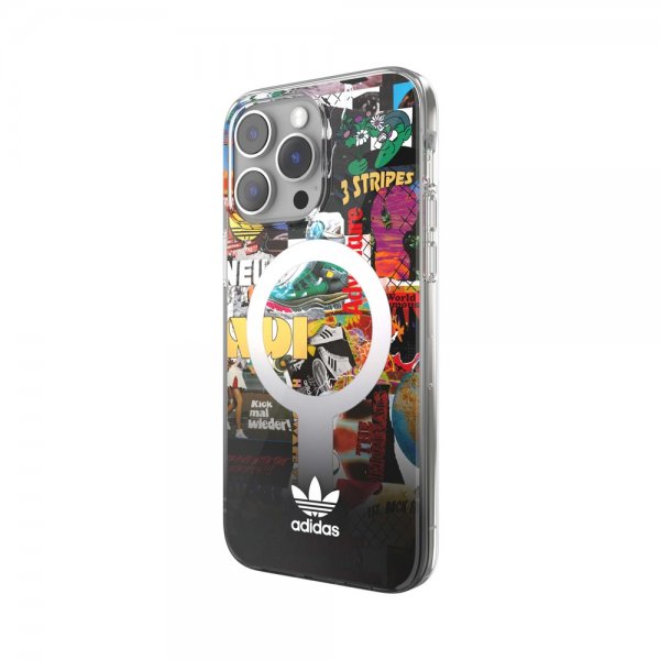 Adidas iPhone 14 Pro Max Skal AOP Snap Case MagSafe Multicolor