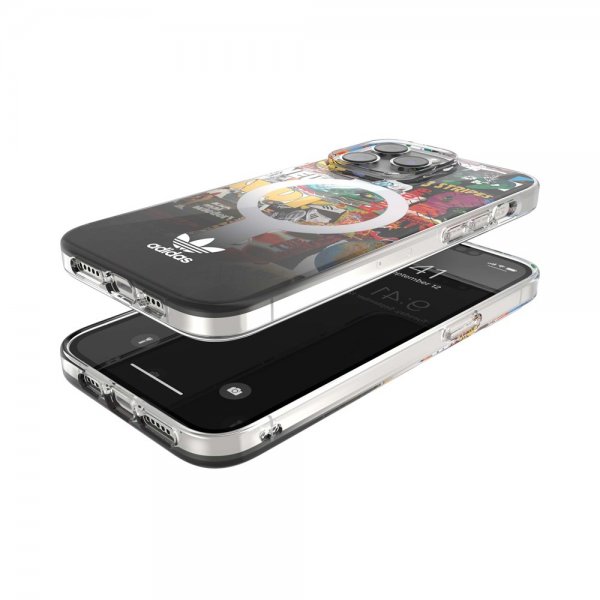 Adidas iPhone 14 Pro Max Skal AOP Snap Case MagSafe Multicolor