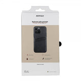 Buffalo iPhone 14 Pro Max Skal Backcover with Card Slots Svart