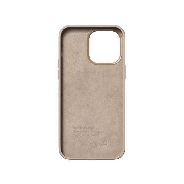 Nudient iPhone 14 Pro Max Skal Bold Linen Beige