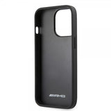 AMG iPhone 14 Pro Max Skal Carbon Effect Stamped Logo Svart