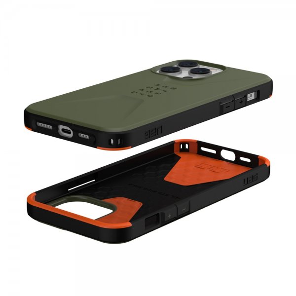 Urban Armor Gear (UAG) iPhone 14 Pro Max Skal Civilian Olive