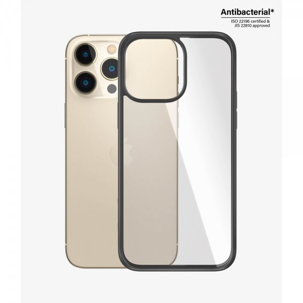 PanzerGlass iPhone 14 Pro Max Skal ClearCase Black Edition