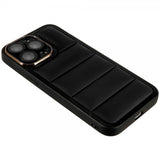 iPhone 14 Pro Max Skal Down Jacket Design Svart