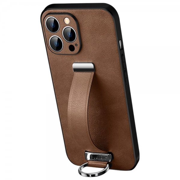 Sulada iPhone 14 Pro Max Skal Fashion Series Brun