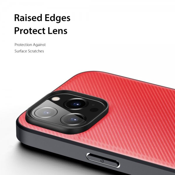 Dux Ducis iPhone 14 Pro Max Skal FINO Series Röd
