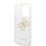 Guess iPhone 14 Pro Max Skal Full Glitter Transparent