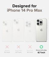 Ringke iPhone 14 Pro Max Skal Fusion Card Clear