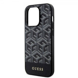 Guess iPhone 14 Pro Max Skal G Cube MagSafe Svart