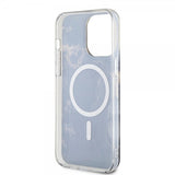 Guess iPhone 14 Pro Max Skal Golden Marble MagSafe Svart