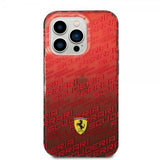 Ferrari iPhone 14 Pro Max Skal Gradient Scuderia Röd