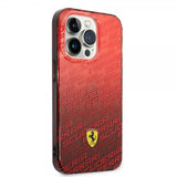 Ferrari iPhone 14 Pro Max Skal Gradient Scuderia Röd