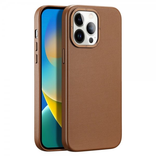 Dux Ducis iPhone 14 Pro Max Skal Grit Series MagSafe Brun