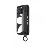 Adidas iPhone 14 Pro Max Skal Handstrap Case Svart Vit
