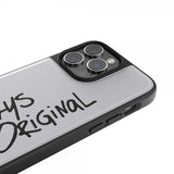 Adidas iPhone 14 Pro Max Skal Inlay Embroidery Case Vit Svart