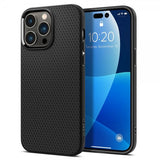 Spigen iPhone 14 Pro Max Skal Liquid Air Matte Black