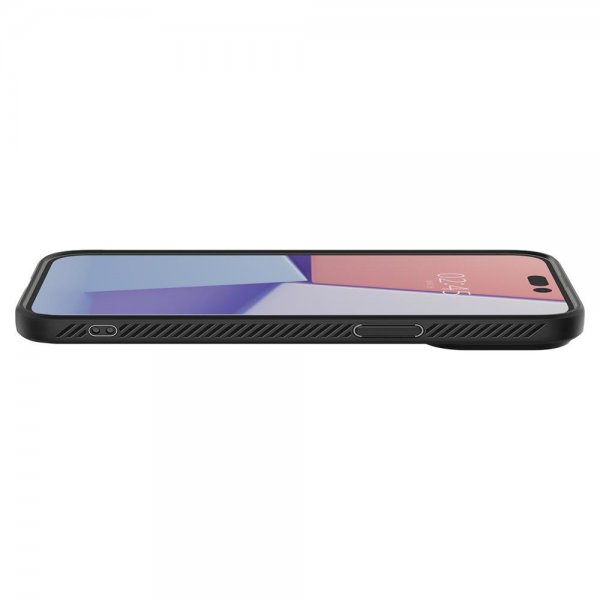 Spigen iPhone 14 Pro Max Skal Liquid Air Matte Black