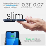 Spigen iPhone 14 Pro Max Skal Liquid Air Navy Blue
