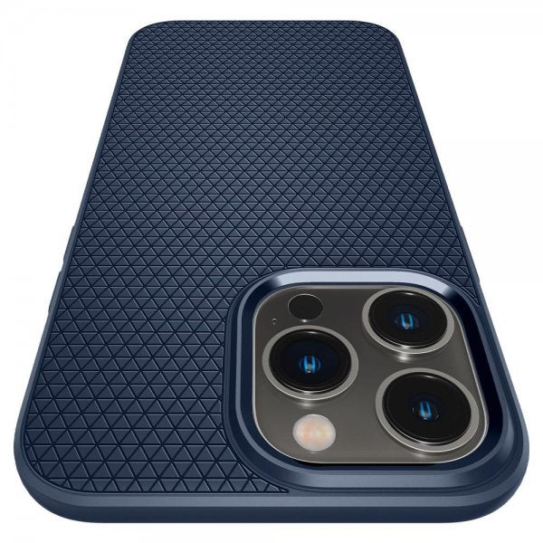 Spigen iPhone 14 Pro Max Skal Liquid Air Navy Blue