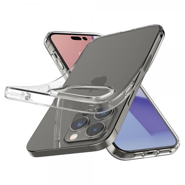 Spigen iPhone 14 Pro Max Skal Liquid Crystal Crystal Clear