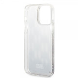 Karl Lagerfeld iPhone 14 Pro Max Skal Liquid Glitter Monogram Svart
