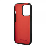 AMG iPhone 14 Pro Max Skal Liquid Silicone Carbon Pattern Svart