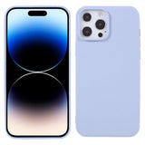 X-Level iPhone 14 Pro Max Skal Liquid Silicone Lila