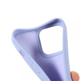 X-Level iPhone 14 Pro Max Skal Liquid Silicone Lila