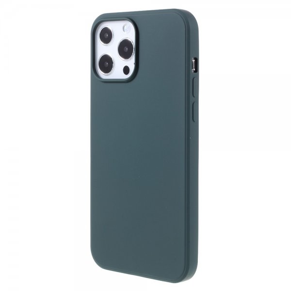 X-Level iPhone 14 Pro Max Skal Liquid Silicone Petrol