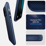 Spigen iPhone 14 Pro Max Skal Mag Armor MagFit Navy Blue