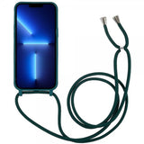 iPhone 14 Pro Max Skal med Strap Grön