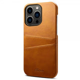 iPhone 14 Pro Max Skal med två Kortfack Khaki