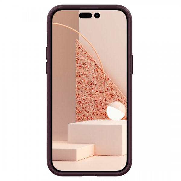 Caseology iPhone 14 Pro Max Skal Parallax Mag Burgundy Bean