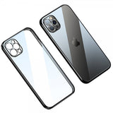 Sulada iPhone 14 Pro Max Skal Pläterad Kant Svart