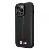 BMW iPhone 14 Pro Max Skal Quilted Svart