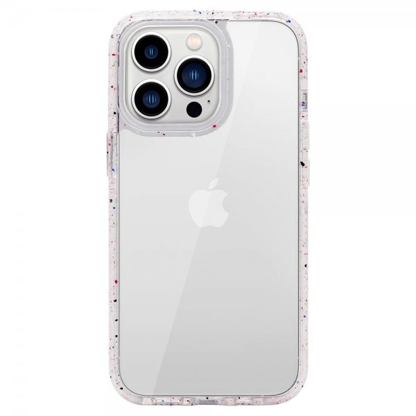 Puro iPhone 14 Pro Max Skal RE-COVER Vit Transparent