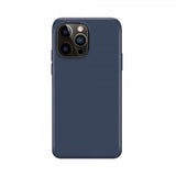 Xqisit iPhone 14 Pro Max Skal Silicone Case Mörkblå