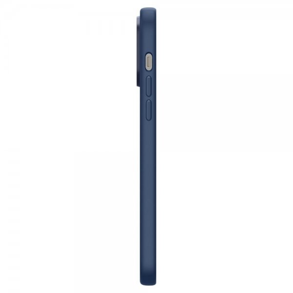 Spigen iPhone 14 Pro Max Skal Silicone Fit MagFit Navy Blue