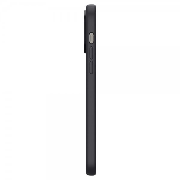 Spigen iPhone 14 Pro Max Skal Silicone Fit MagFit Svart