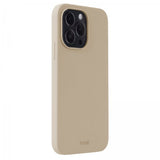 holdit iPhone 14 Pro Max Skal Silikon Latte Beige