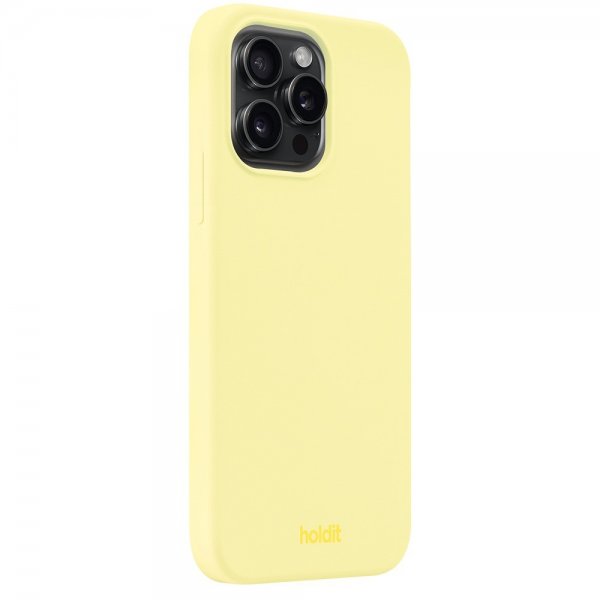 holdit iPhone 14 Pro Max Skal Silikon Lemonade