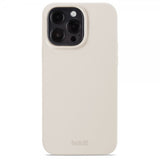 holdit iPhone 14 Pro Max Skal Silikon Light Beige