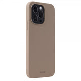 holdit iPhone 14 Pro Max Skal Silikon Mocha Brown