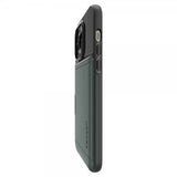 Spigen iPhone 14 Pro Max Skal Slim Armor CS Abyss Green